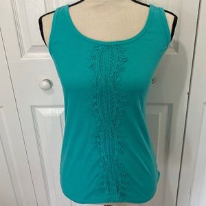 Old Navy Teal Tank Top Size Large